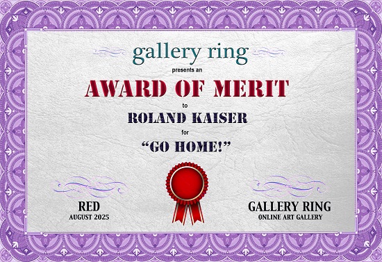 MERIT AWARD Roland Kaiser, 2025 Category RED for GoHOME!